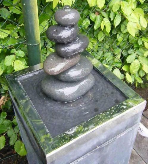 waterornament japan, pebble water ornament, stapelsteen, Jardin & Terrasse, Pièces d'eau & Fontaines, Enlèvement ou Envoi