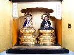 The statues of Honen Shonin and Zendo Daishi enshrined at