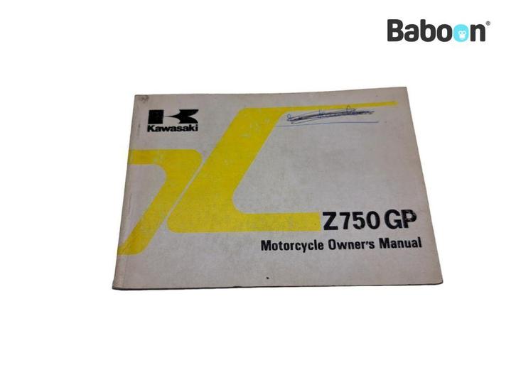 Livret dinstructions Kawasaki Z 750 GP 1982 (KZ750R), Motoren, Onderdelen | Kawasaki, Verzenden