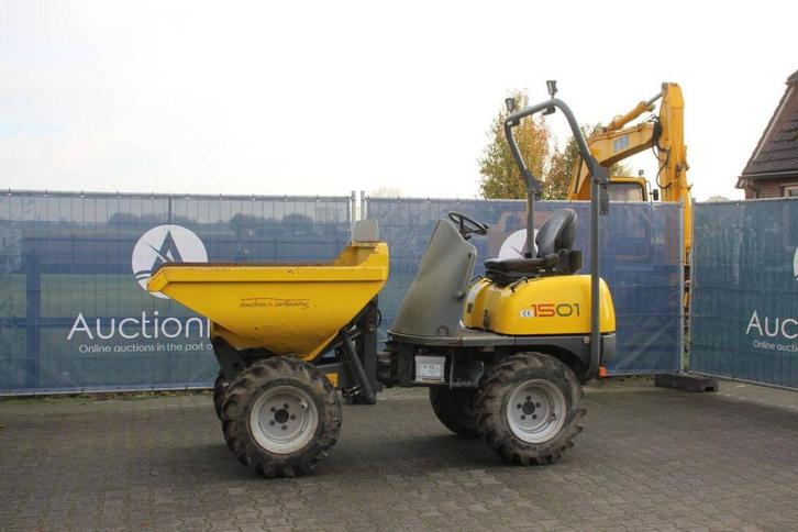 Veiling: Minidumper Wacker Neuson 1501 Diesel 17kW 2015, Zakelijke goederen, Machines en Bouw | Transport, Ophalen