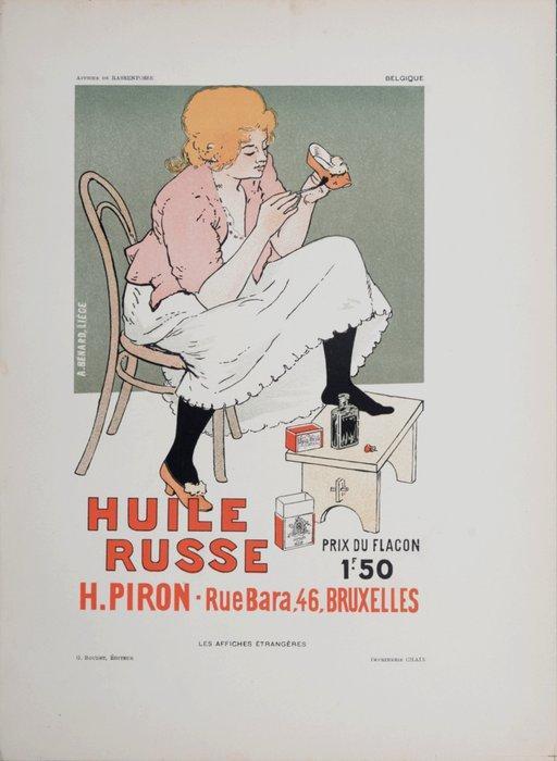 Armand Rassenfosse (1862-1934) - Huile Russe, Antiquités & Art, Art | Dessins & Photographie