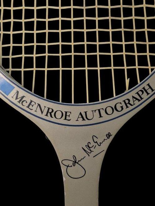 Tennis - McEnroe - 1980 - Raquette de tennis, Verzamelen, Overige Verzamelen