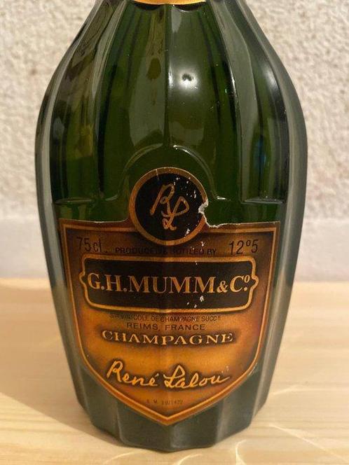 1979 G. H. Mumm, G.H. Mumm, Cuvée René Lalou - Champagne, Verzamelen, Wijnen
