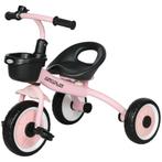 Kinderfietsen - Verstelbaar zadel – Fietsmand - Roze, Fietsen en Brommers, Fietsaccessoires | Fietsstoeltjes, Ophalen of Verzenden