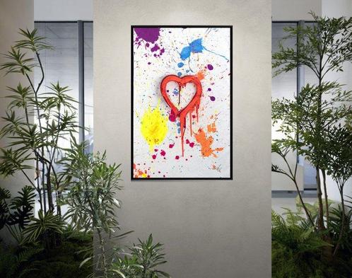 UTOPIA XX - Just Love vandal white, Antiek en Kunst, Kunst | Schilderijen | Modern