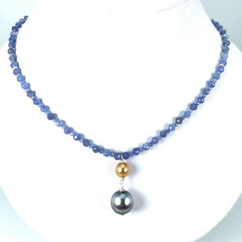 Halsketting Zilver Parel - Parel - SSP TAH Tanzanieten, Handtassen en Accessoires, Kettingen