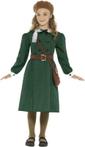 WW2 geëvacueerde meisjes kostuum (Feestkleding Meisjes)