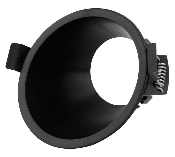 Inbouwspot behuizing - GU10 & MR16 - Zwart - Schuin, Huis en Inrichting, Lampen | Spots, Ophalen of Verzenden