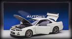 AUTOart schaalmodel 1:18 Nissan SKYLINE GT-R (R34) 2001, Nieuw, Ophalen of Verzenden, Auto, Autoart