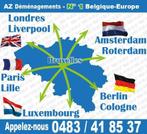799€-Londre 299€-Paris Lille Déménagement 0488/21.76.99, Diensten en Vakmensen, Verhuizers en Opslag