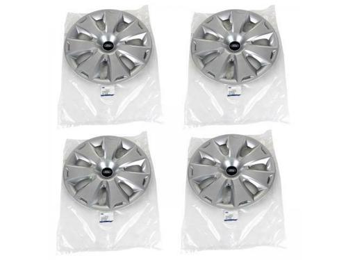 4x ORIGINAL Ford Wieldop Wielkap ZILVER 16 Inch 1683454 C-MA, Auto-onderdelen, Banden en Velgen, Ophalen of Verzenden