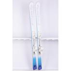 143 150 dames skis GRENZWERTIG LADY, white/blue, woodcore,, Overige merken, 140 tot 160 cm, Gebruikt, Verzenden