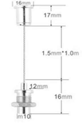 Ophangsysteem voor planken goudkleur, Tuin en Terras, Overige Tuin en Terras, Verzenden