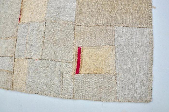 Witte Turkse henneplapwerk - Vloerkleed - 251 cm - 160 cm, Huis en Inrichting, Stoffering | Tapijten en Vloerkleden