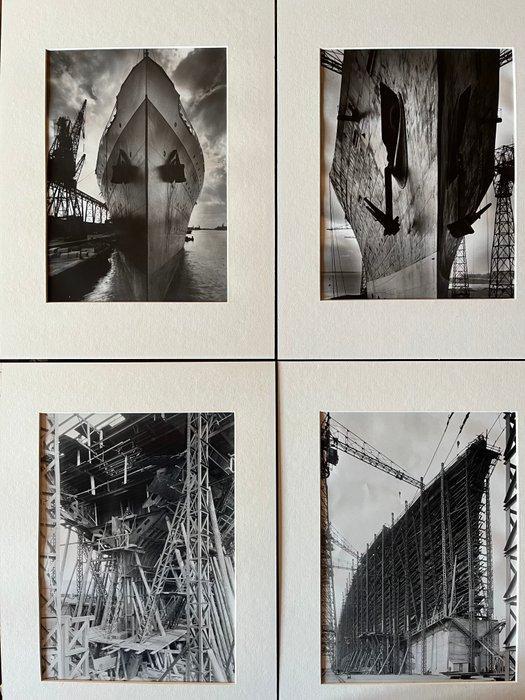 François Kollar - Construction du Normandie & grands ports –, Antiquités & Art, Art | Objets design