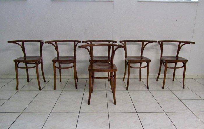 Luterma - Luterma - Eetkamerstoel (6) - Beuken - Plywood, Antiek en Kunst, Kunst | Designobjecten