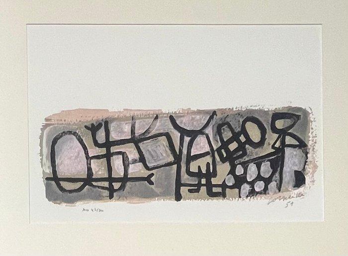 Corneille (1922-2010) - April in Jazz Hommage à Charlie, Antiek en Kunst, Antiek | Overige Antiek