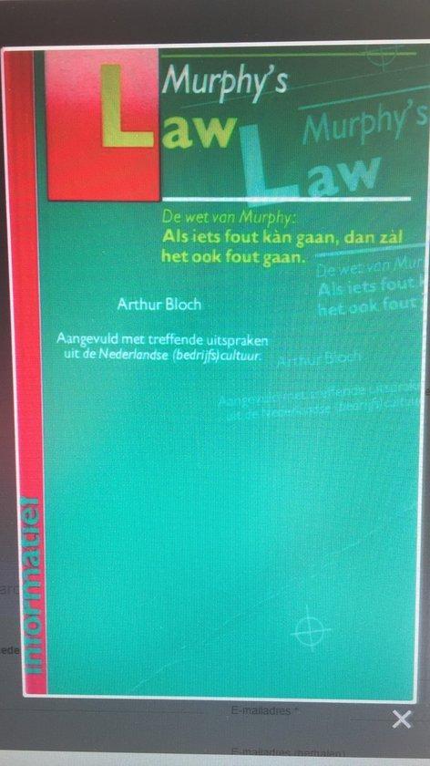 Murphys law 9789022955284, Boeken, Strips | Comics, Gelezen, Verzenden