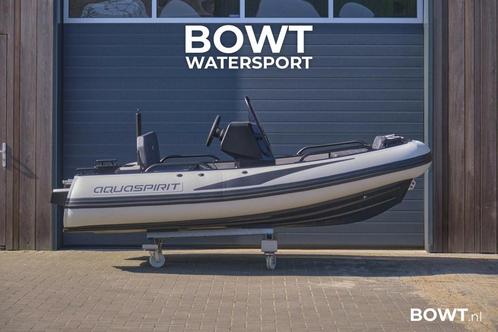 AQUASPIRIT S370 | D-Tubes | Max. 60pk | Aluminium RIB/Tender, Watersport en Boten, Rubberboten, Ophalen