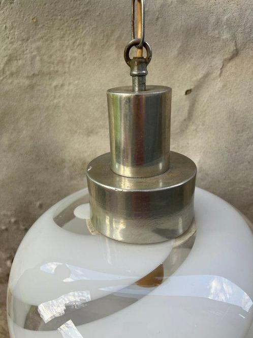 Unknown - Lampe à suspendre - Inconnu - Acier - Plafonnier, Antiek en Kunst, Antiek | Verlichting