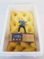 Franklin Mint Blue suede shoes with original box -, Antiek en Kunst