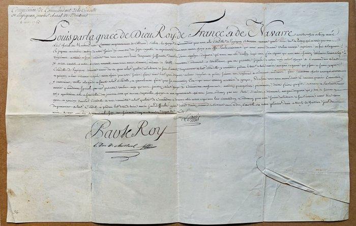 Louis XV - Deux nominations de commandant de la citadelle de, Collections, Cinéma & Télévision