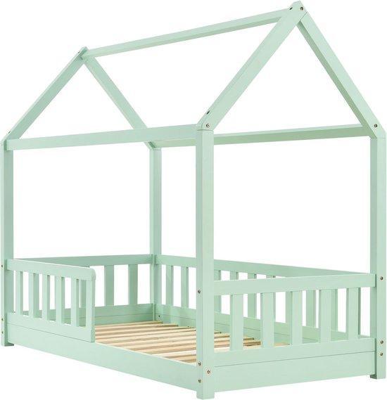 2dekans | Juskys – Marli Kinderbed & Huisbed – 80 x 160 cm –, Enfants & Bébés, Chambre d'enfant | Lits, Enlèvement ou Envoi