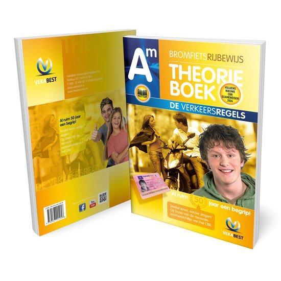 Scooter Theorieboek 2024 - Rijbewijs AM - CBR Bromfiets en, Boeken, Schoolboeken, Zo goed als nieuw, Verzenden