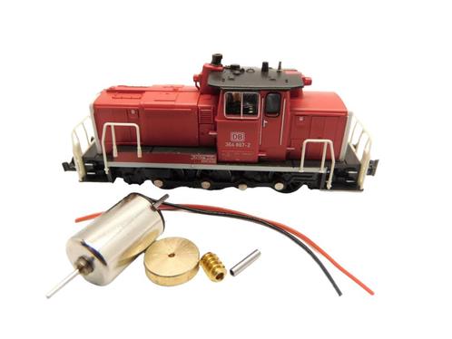 micromotor NM044C motor ombouwset voor Minitrix V 60, BR 360, Hobby en Vrije tijd, Modeltreinen | N-Spoor, Gelijkstroom, Overige typen