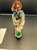 Leonardo Argenti - Figurine - Pagliaccio su Skateboard -, Antiek en Kunst