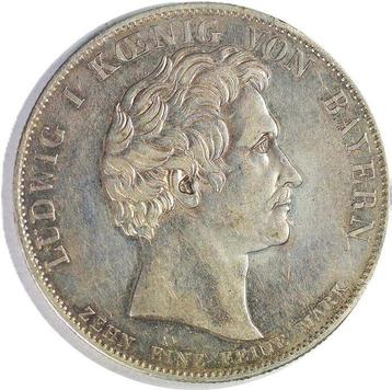 Allemagne, Bavière Ludwig I. Thaler 1833 - Zollverein,