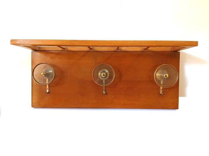 Kapstok - Hout - wandkapstok, Antiquités & Art, Curiosités & Brocante