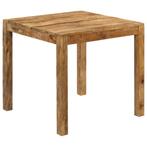 vidaXL Table de salle à manger Bois de manguier massif 82x80