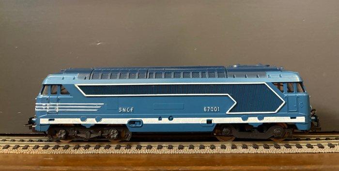 Lima H0 - 8036 - Dieselelektrische locomotief (1) - BB 67001, Hobby en Vrije tijd, Modeltreinen | H0