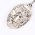 H. Hooijkaas Sierlepel / Pronklepel - Lepel - .833 zilver, Antiek en Kunst
