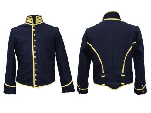 Replica American Civil War cavalerie jas, shell jacket, Verzamelen, Militaria | Algemeen, Landmacht, Kleding of Schoenen, Ophalen of Verzenden