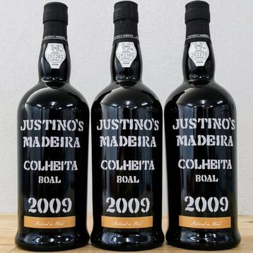 2009 Justinos Madeira, Colheita Boal - Madeira - 3 Flessen, Nieuw
