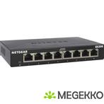 Netgear GS308-300PES unmanaged netwerk switch, Computers en Software, Verzenden, Nieuw