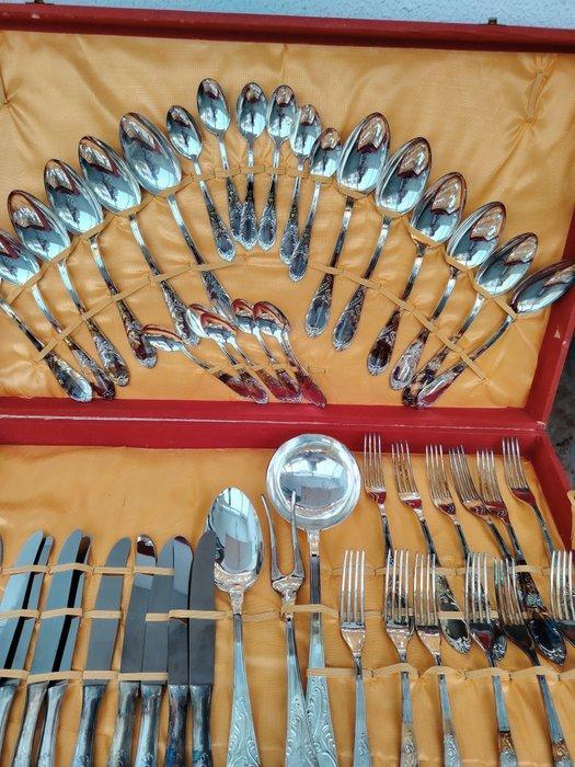 Bestekset (51) - Verzilverd - Zonder reserveprijs, Antiek en Kunst, Antiek | Meubels | Tafels
