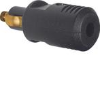 Hager Berker 12V Integrated Plug Basic Element Black Matte -, Verzenden, Nieuw