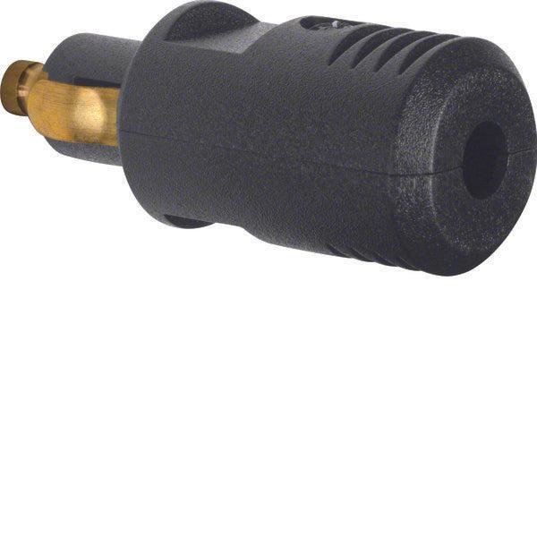 Hager Berker 12V Integrated Plug Basic Element Black Matte -, Doe-het-zelf en Bouw, Elektriciteit en Kabels, Verzenden