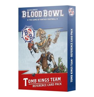 Tomb Kings Blood Bowl Team card pack (Warhammer nieuw) beschikbaar voor biedingen