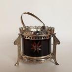 Porte-bougie pour chauffe-plat - Métal, verre - Art déco