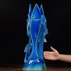 sculptuur, The Blue Fish Lamp - 560 mm - Artistiek, Antiek en Kunst