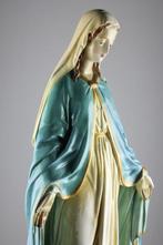 Beeld, Maria Onbevlekt Ontvangen - 65 cm - Gips