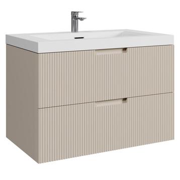 Badkamermeubel Set Thermis 80cm Crème Badmeubel beschikbaar voor biedingen