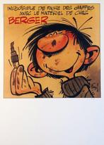 Franquin, André - 1 Offset Print - Gaston - Berger, Livres