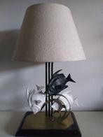 Tafellamp - Verguld messing, Gelakt messing - Lamp in, Nieuw