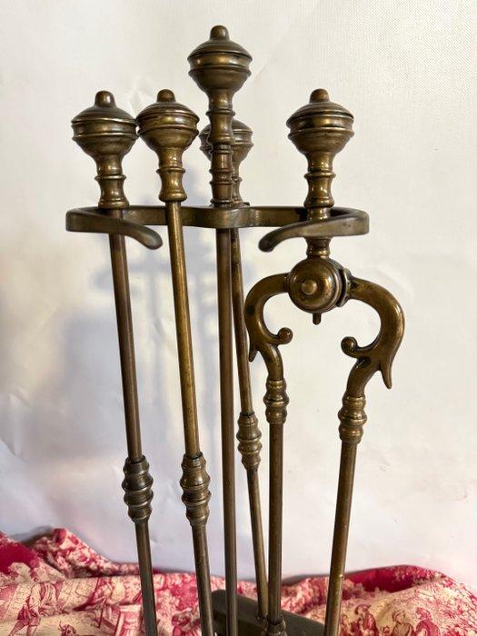 Schouw (5) - 1950-1960 - Haard, set, Antiek en Kunst, Curiosa en Brocante