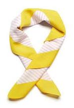 Haarband/sjaal roze-geel OBJECT (Sjaals, Mooi & Gezond), Verzenden